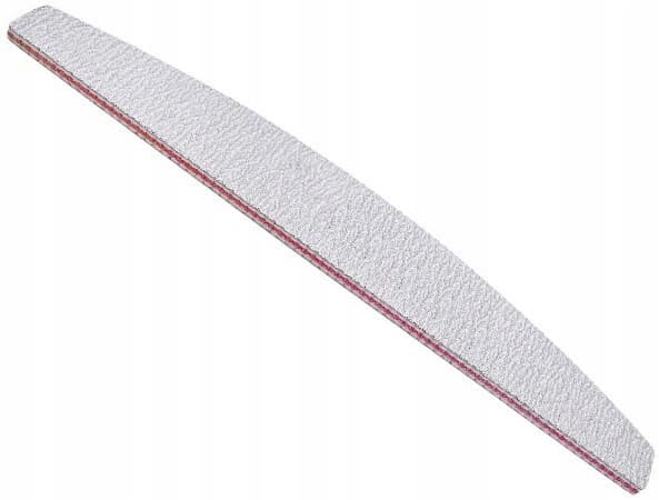 Pilnik Do Paznokci Dwustronny Łódka Zebra 100/180