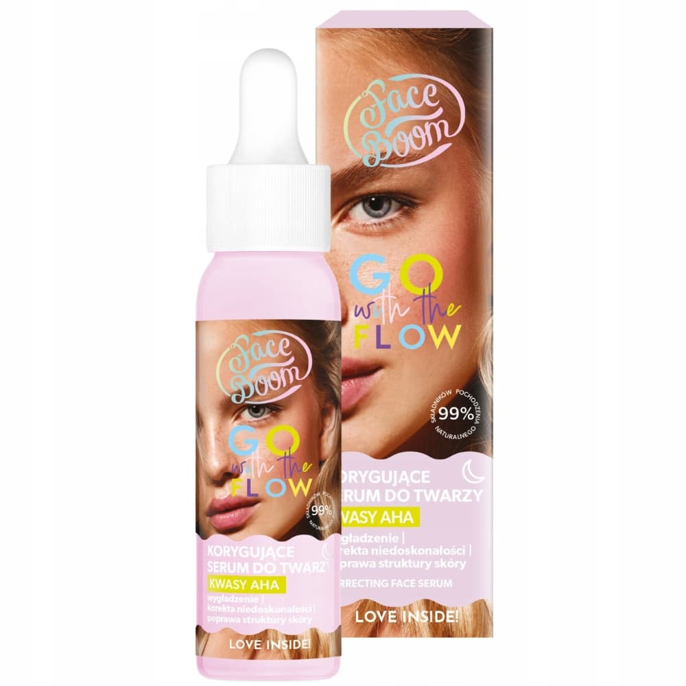 Go With The Flow Korygujące Serum Do Twarzy AHA Niacynamid