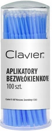 Aplikatory Bezwłókienkowe Do Rzęs Niebieskie 2,5mm x