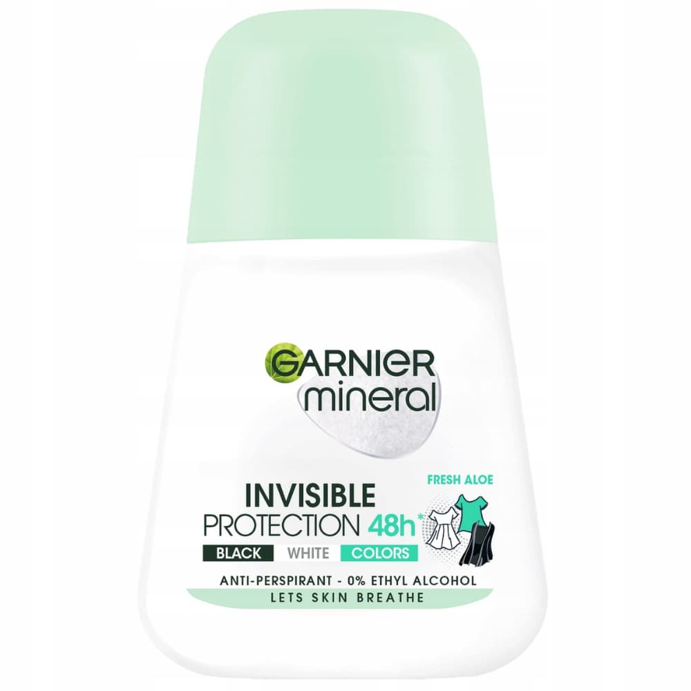 Mineral Black White Color antyperspirant roll-on