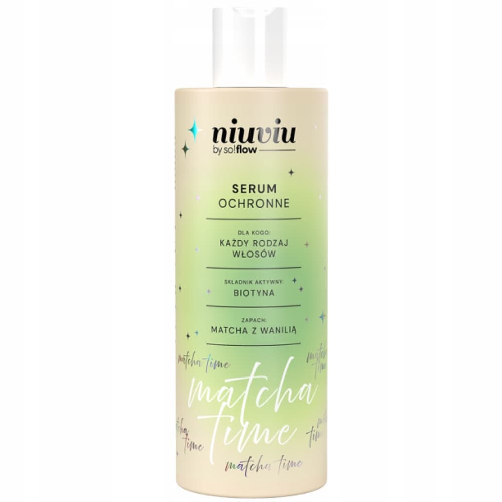 Matcha Time Ochronne Serum Do Włosów Silikonowe z Biotyną