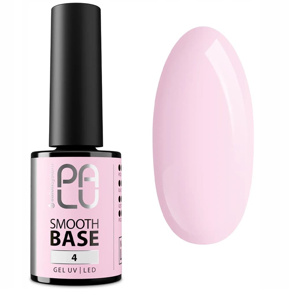 Smooth Base Baza Hybrydowa Do Paznokci Manicure Wygładzająca 4