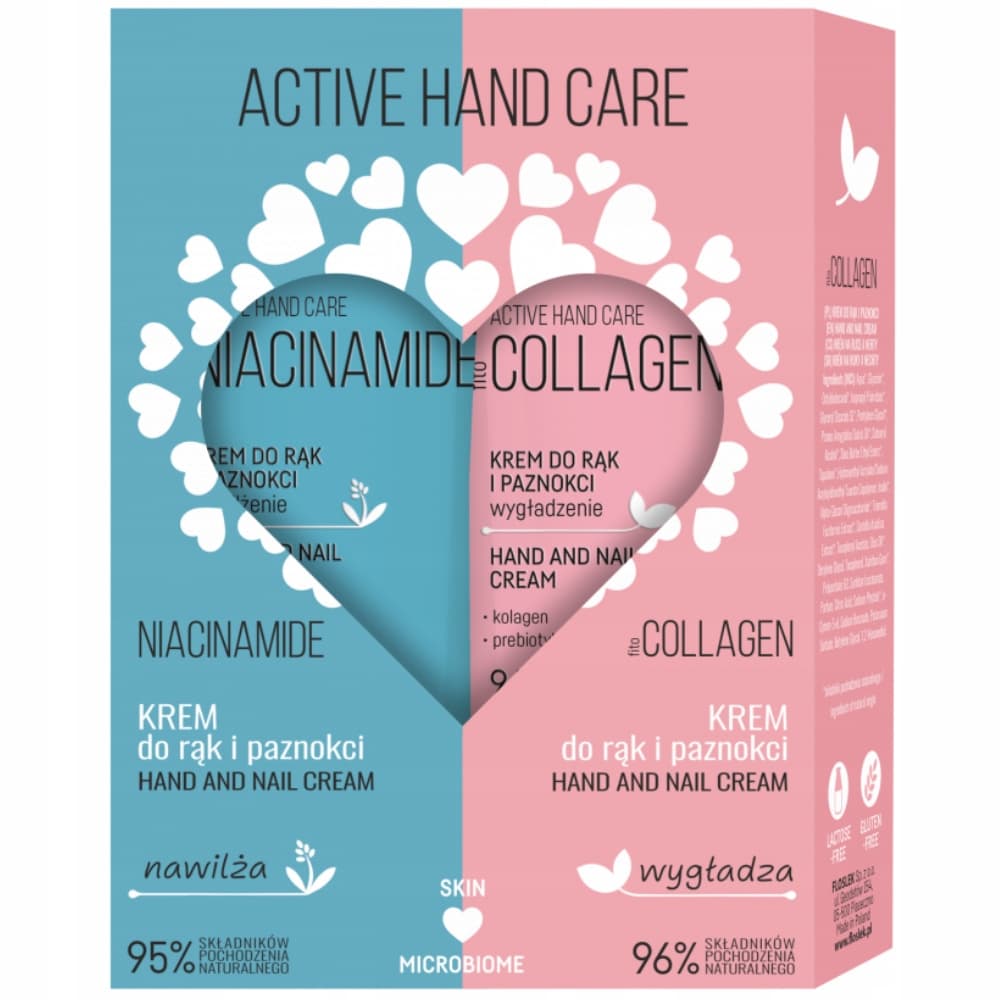 Floslek Active Hand Care Zestaw Prezentowy Kosmetyków Krem Do Rąk