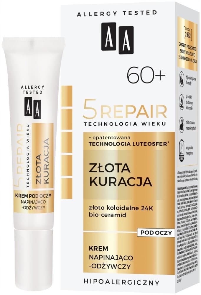 5 Repair Złota Kuracja Krem Pod Oczy 60+