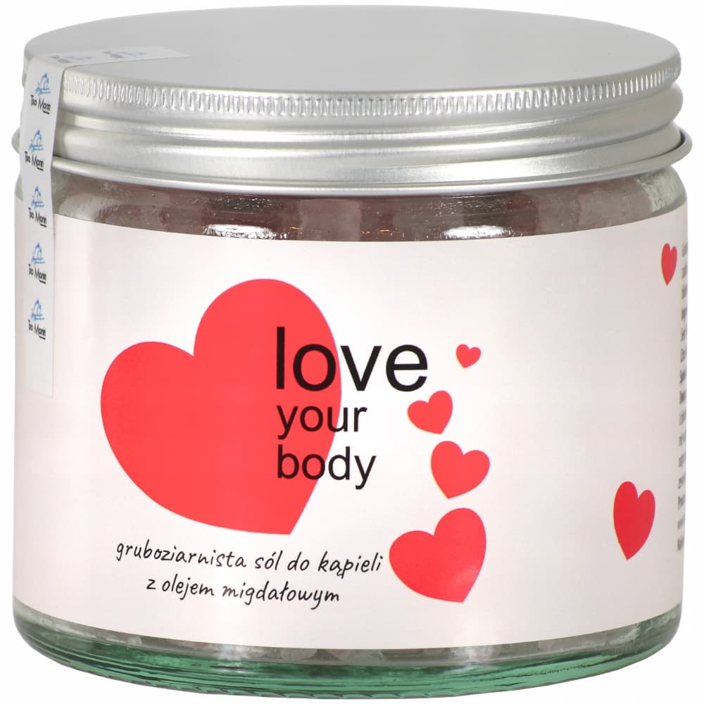 Love Your Body Gruboziarnista Sól Do Kąpieli Olej Migdałowy