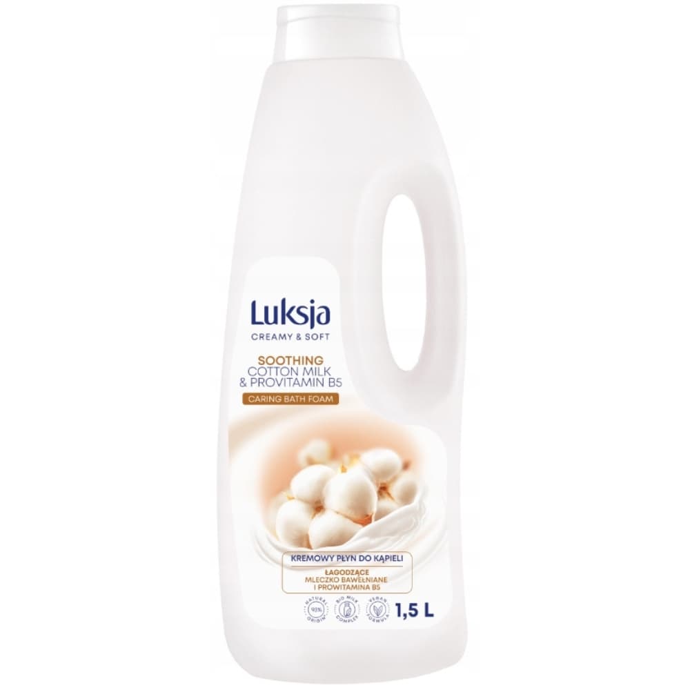 Creamy Soft Kremowy Płyn Do Kąpieli Łagodzący Bawełniany