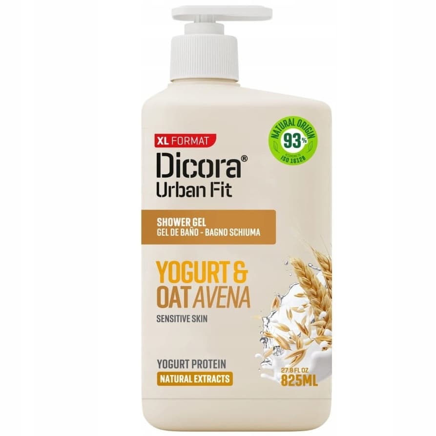 Żel Pod Prysznic Jogurt i Owies Skóra Wrażliwa