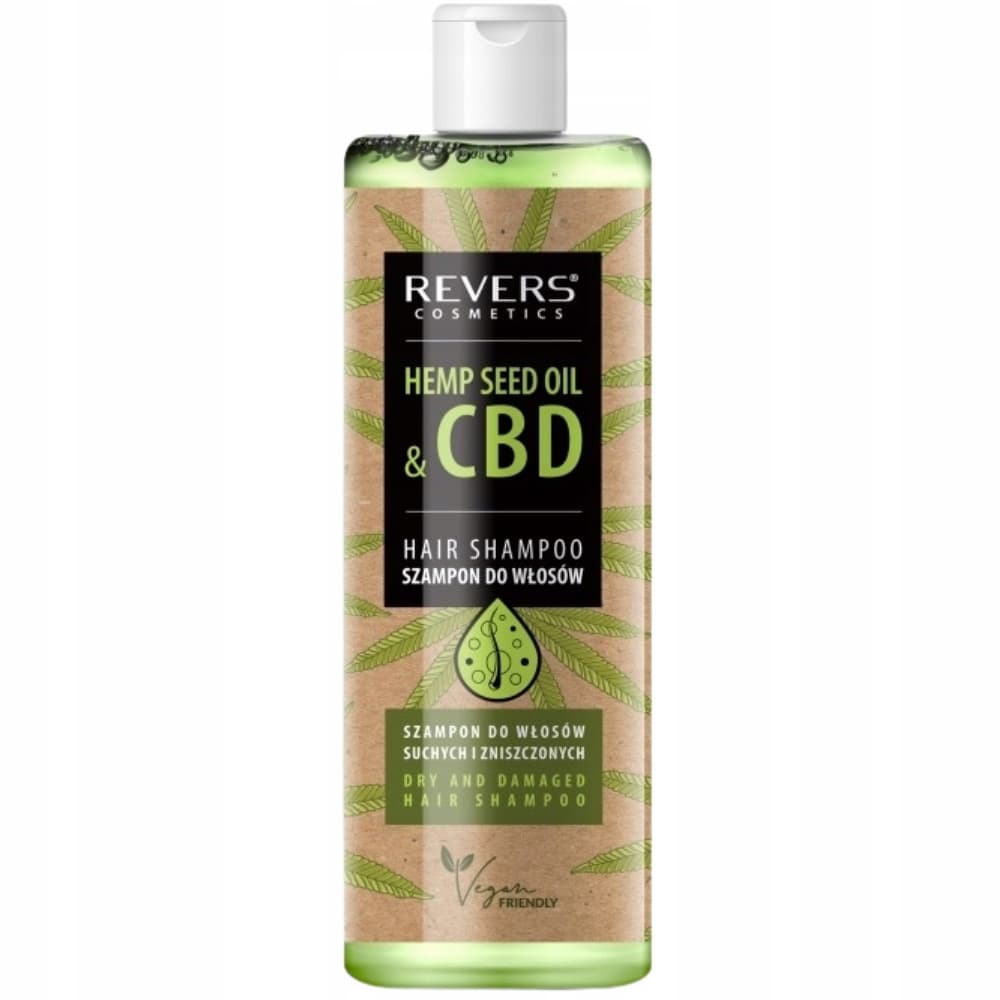 Hemp Seed Oil CBD Wzmacniający Szampon Do Włosów Olej Konopny