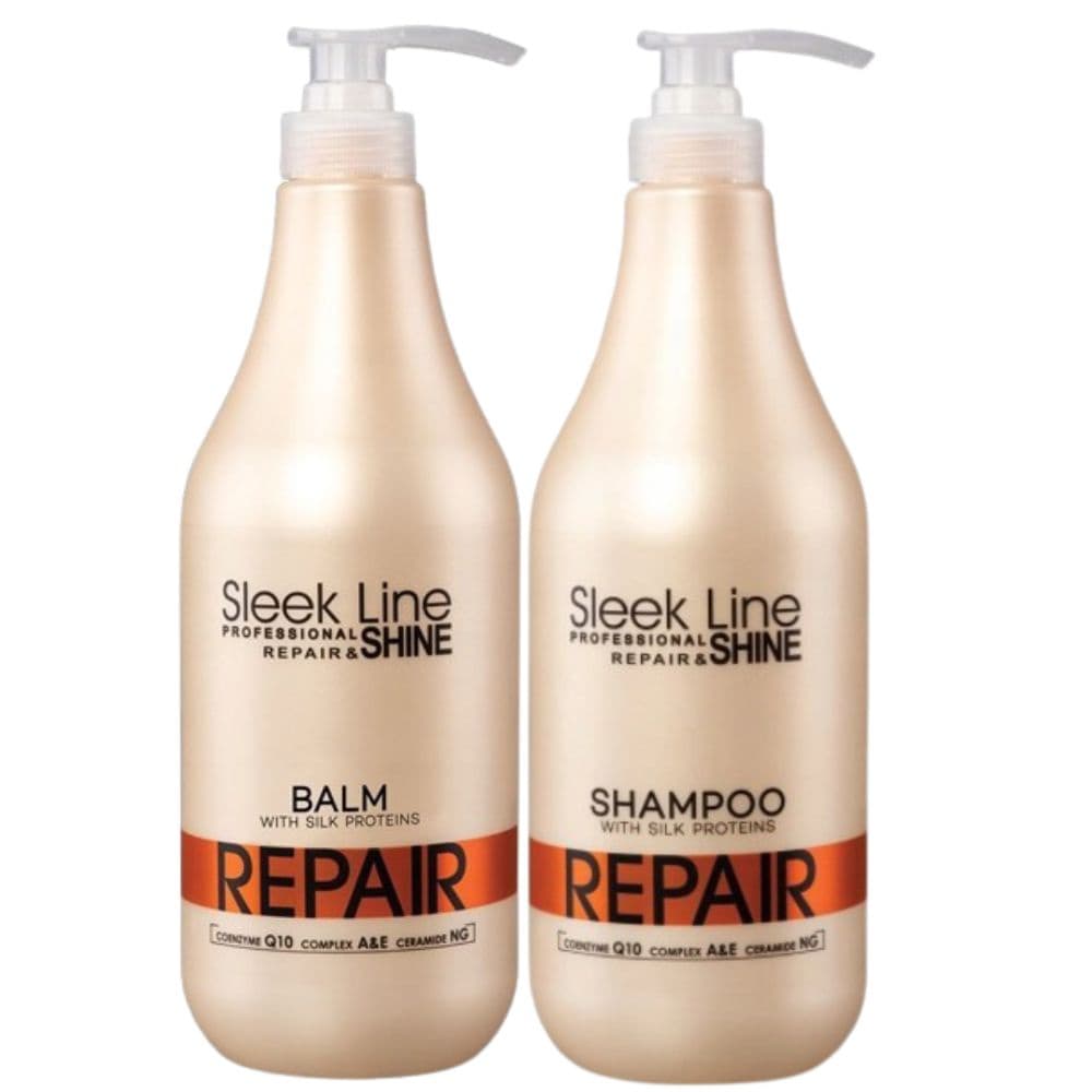 Sleek Line Repair Zestaw Szampon Odżywka