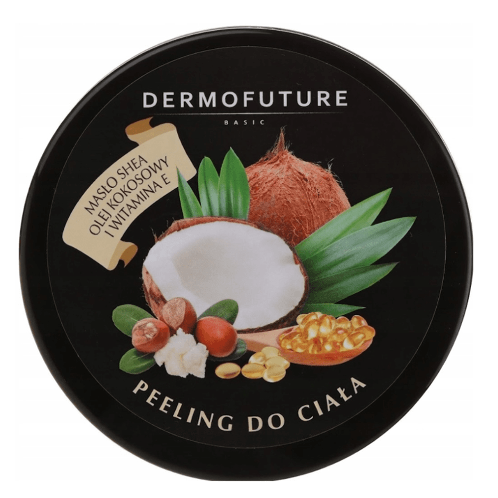 Cukrowy Peeling do Ciała z Masłem Shea i Kokosem