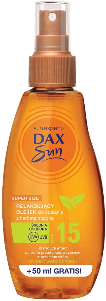 Relaksujący Olejek Do Opalania SPF15