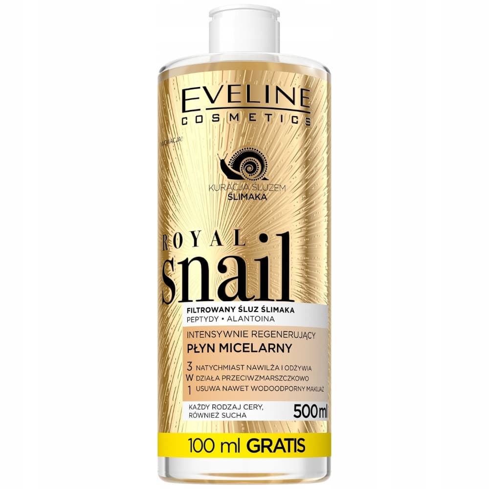 Royal Snail woda micelarna o działaniu regenerującym