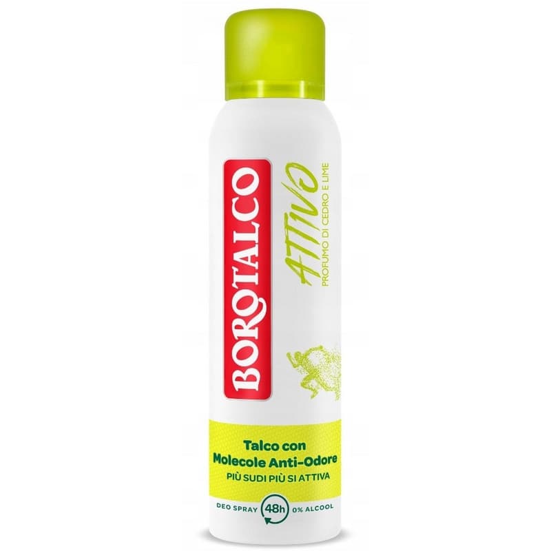 Active Cedro Lime 48h deo spray żółty