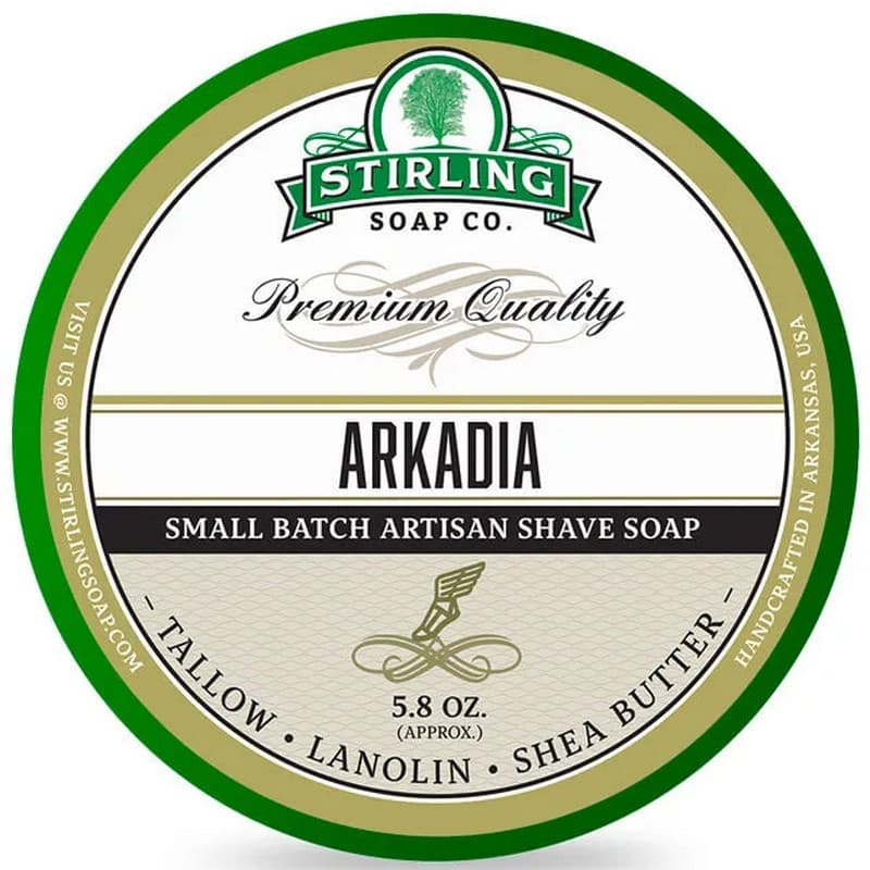 Stirling Arkadia mydło do golenia w tyglu