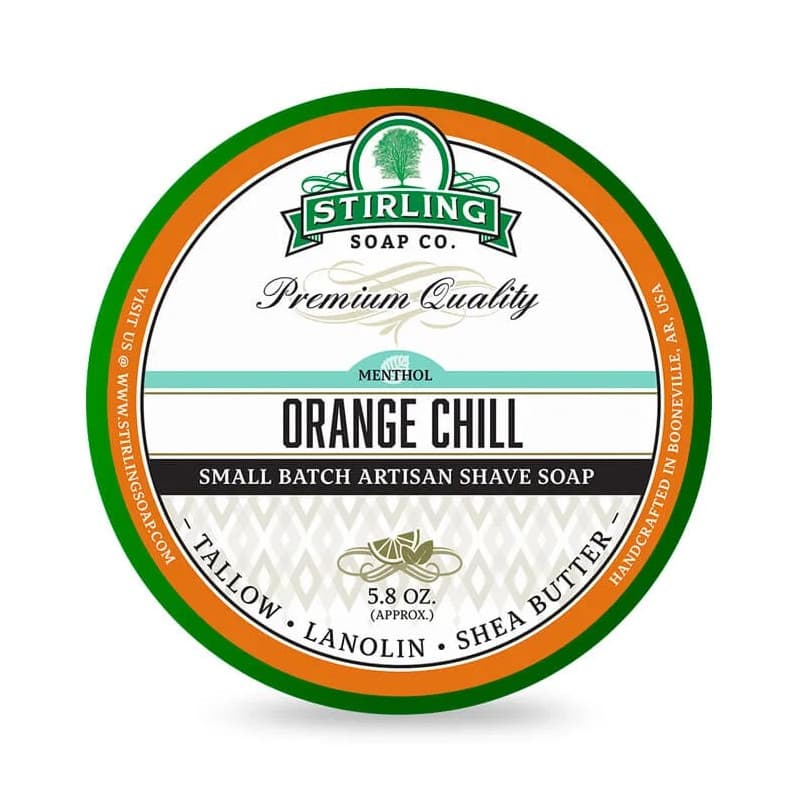 Stirling Orange Chill mydło do golenia w tyglu