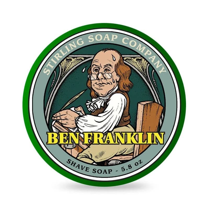 Stirling Ben Franklin mydło do golenia w tyglu