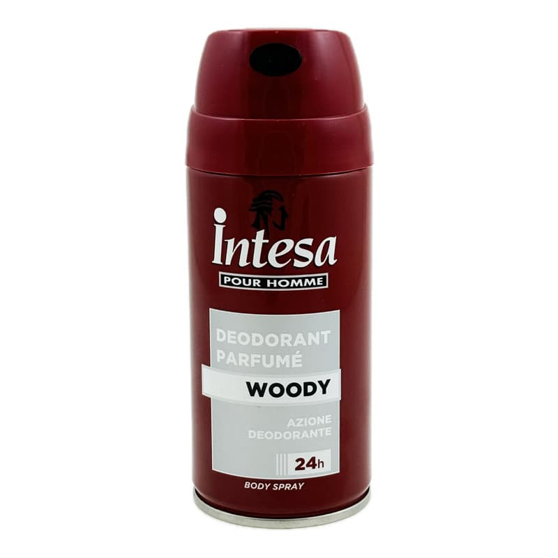Woody dezodorant spray