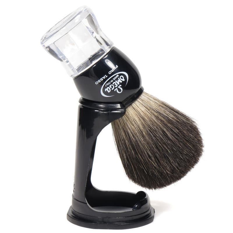 33167 pędzel do golenia borsuk PURE czarny
