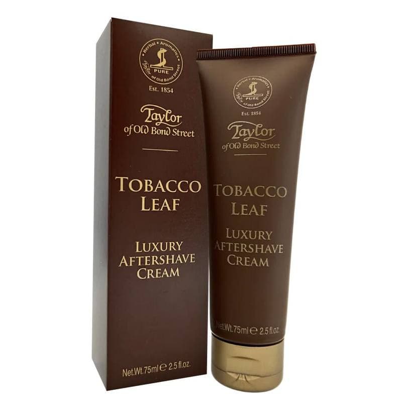 Taylor Tobacco Leaf kremowy balsam po goleniu