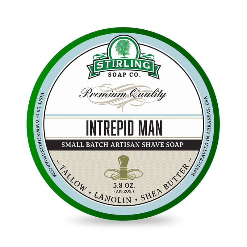 Stirling Intrepid Man mydło do golenia w tyglu