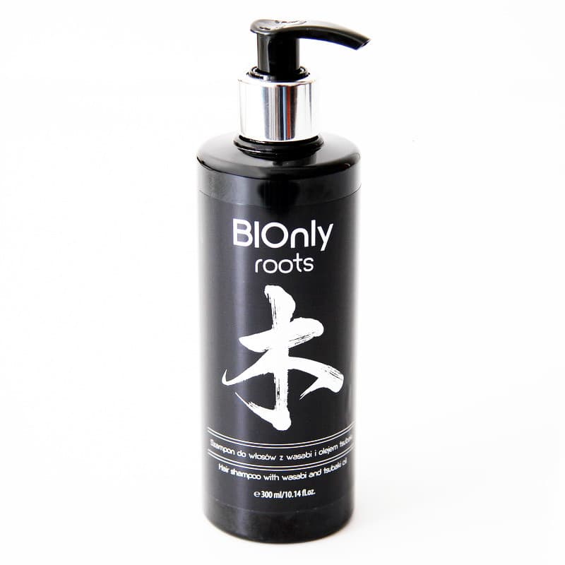 roots Szampon do włosów z wasabi i olejkiem tsubaki