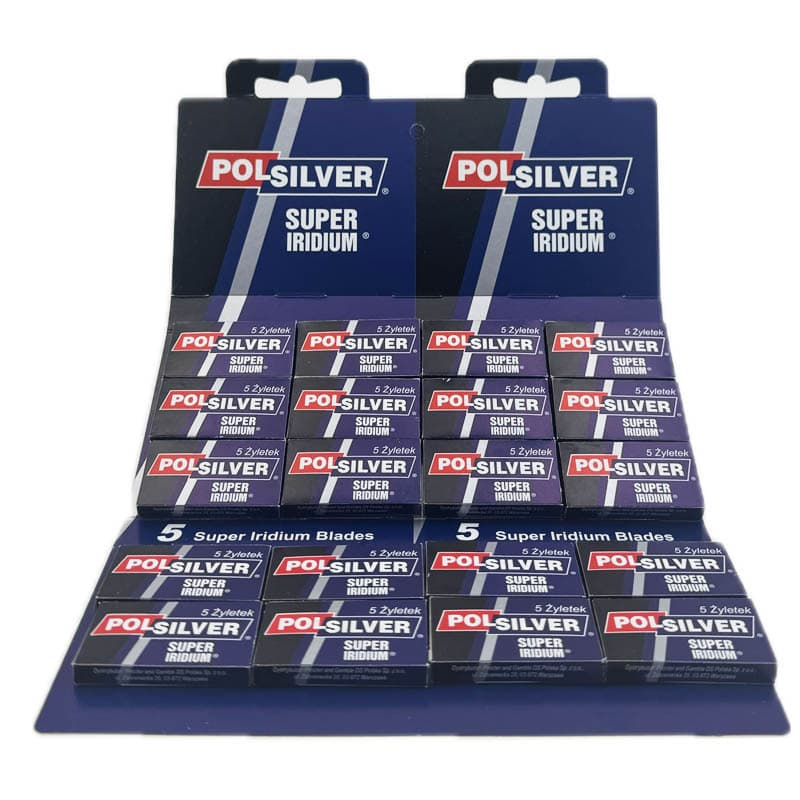 Żyletki POLSILVER Super Iridium