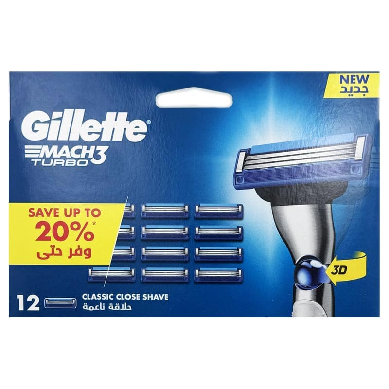 Wkłady Gillette MACH3 Turbo
