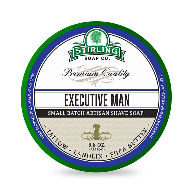 Stirling Executive Man mydło do golenia w tyglu