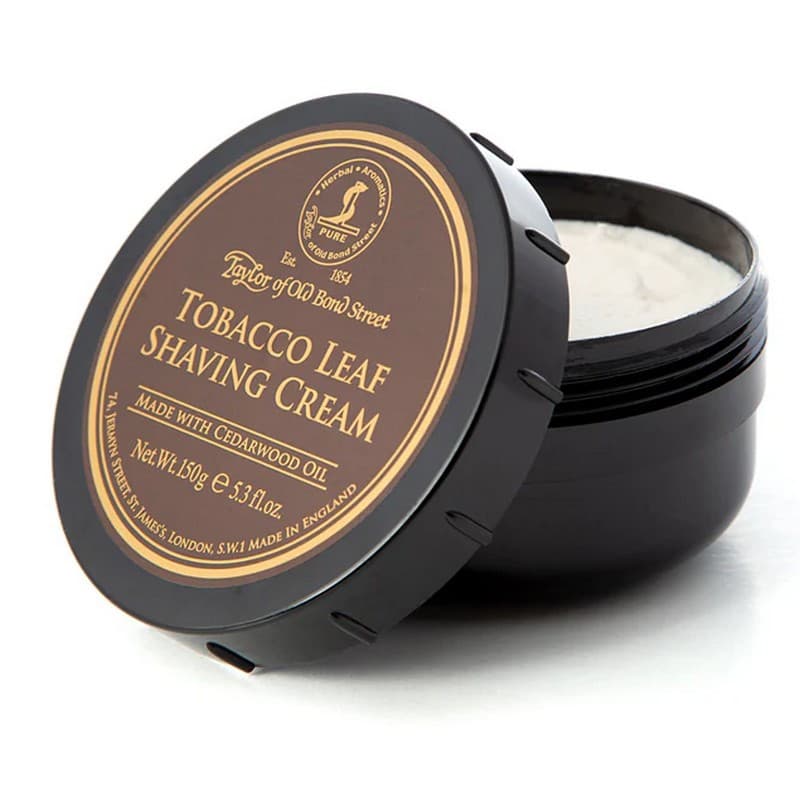 Taylor Tobacco Leaf krem do golenia w tyglu