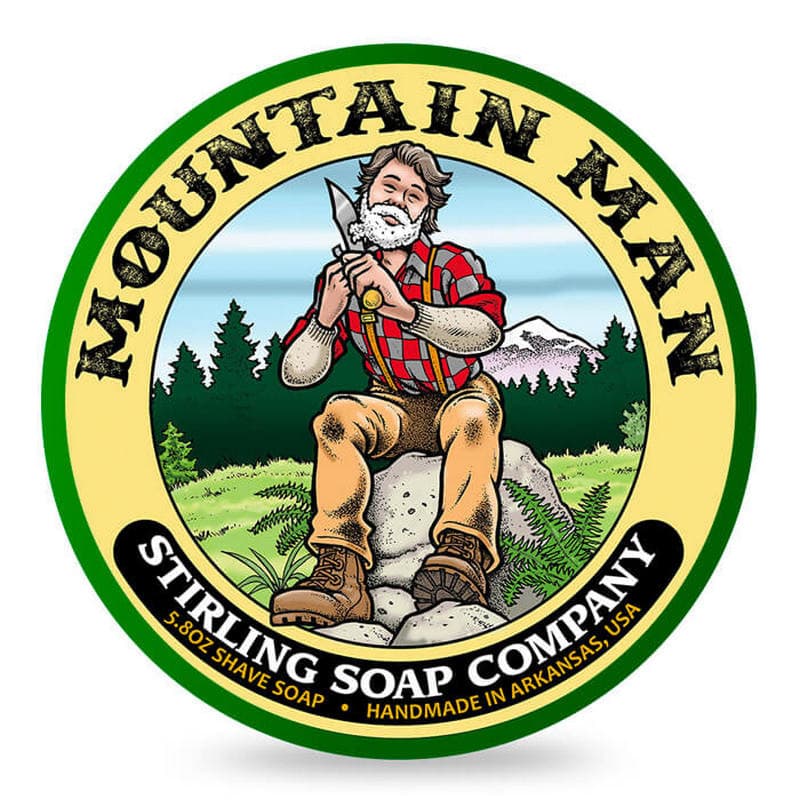 Stirling Mountain Man mydło do golenia w tyglu