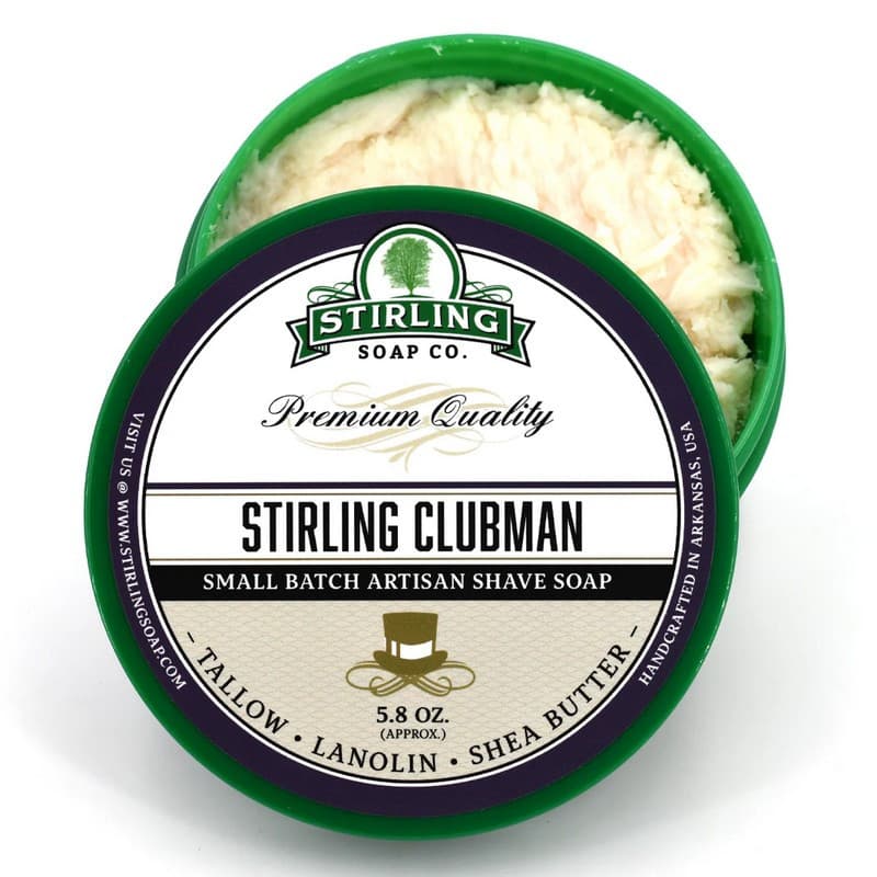 Stirling Clubman mydło do golenia w tyglu