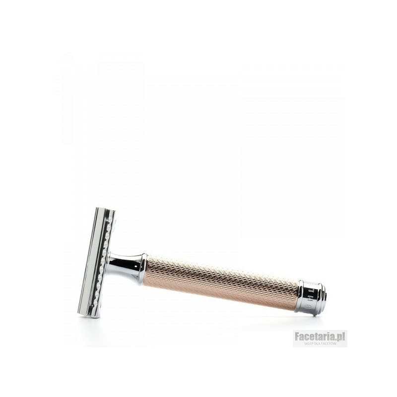 R89 ROSEGOLD maszynka do golenia na żyletki