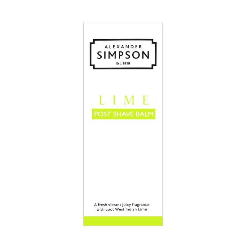 Simpson Lime luksusowy balsam po goleniu