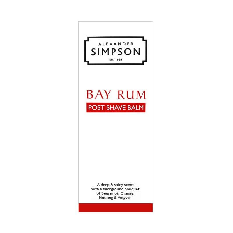 Simpson Bay Rum luksusowy balsam po goleniu
