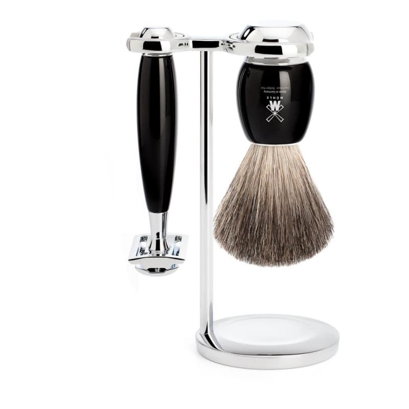 VIVO S81M336SR zestaw do golenia czarny 3 cz. mnż