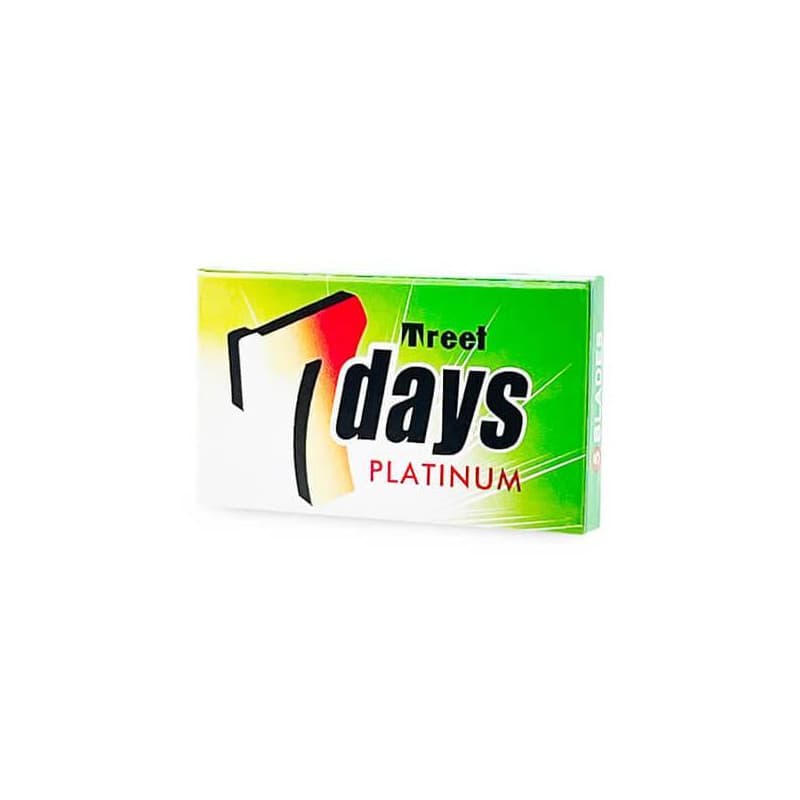 Żyletki Treet 7 days Platinum (zielone)