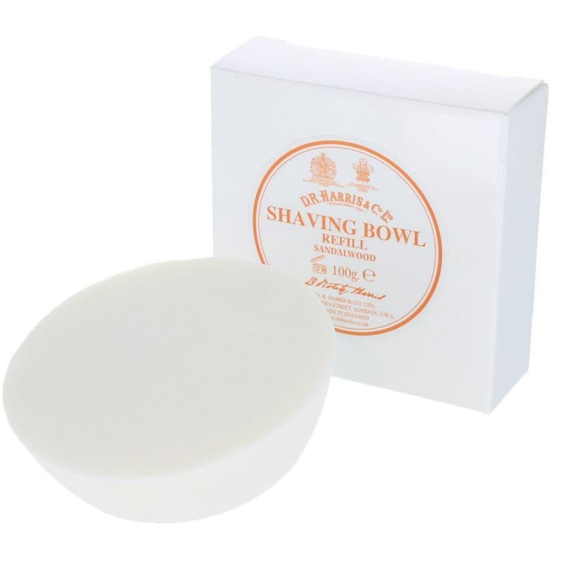 D.R.Harris SANDALWOOD mydło do golenia uzupełnienie
