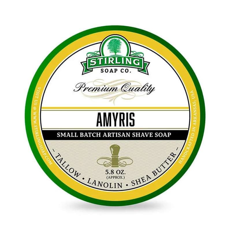 Stirling Amyris mydło do golenia w tyglu