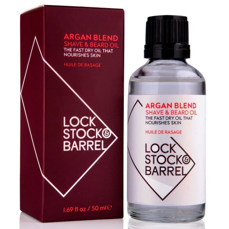 LS&B ARGAN SHAVE & BEARD OIL olejek arganowy