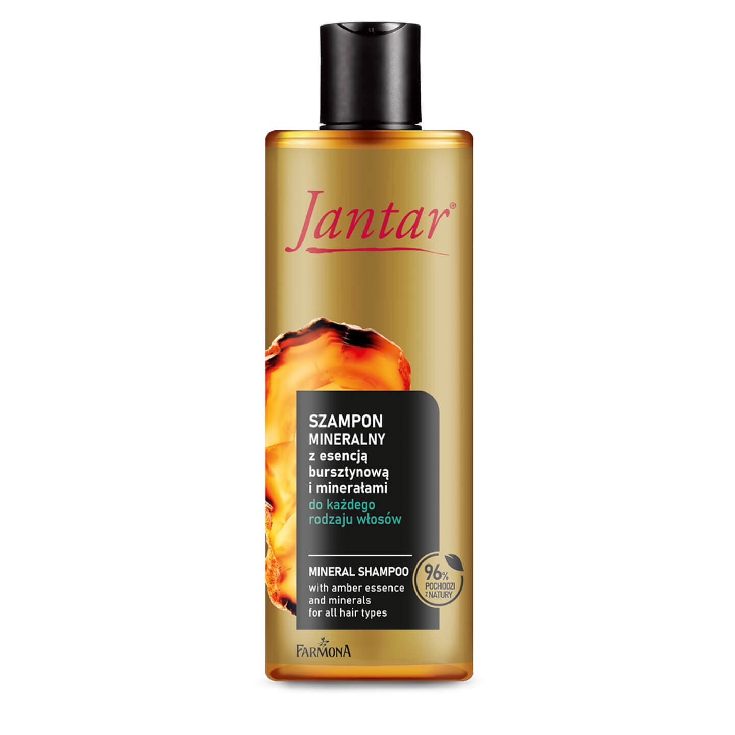 Jantar Amber Essence szampon mineralny do wszystkich rodzajów włosów