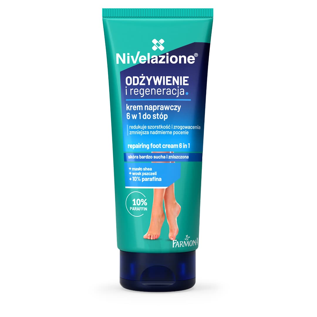 Nivelazione Krem naprawczy 6w1 do stóp - odżywienie i regeneracja