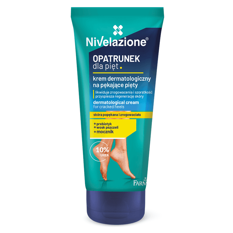 Nivelazione Krem dermatologiczny na pękające pięty - opatrunek dla pięt