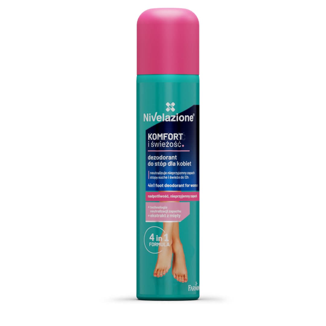 Nivelazione Feet dezodorant do stóp 4 v 1