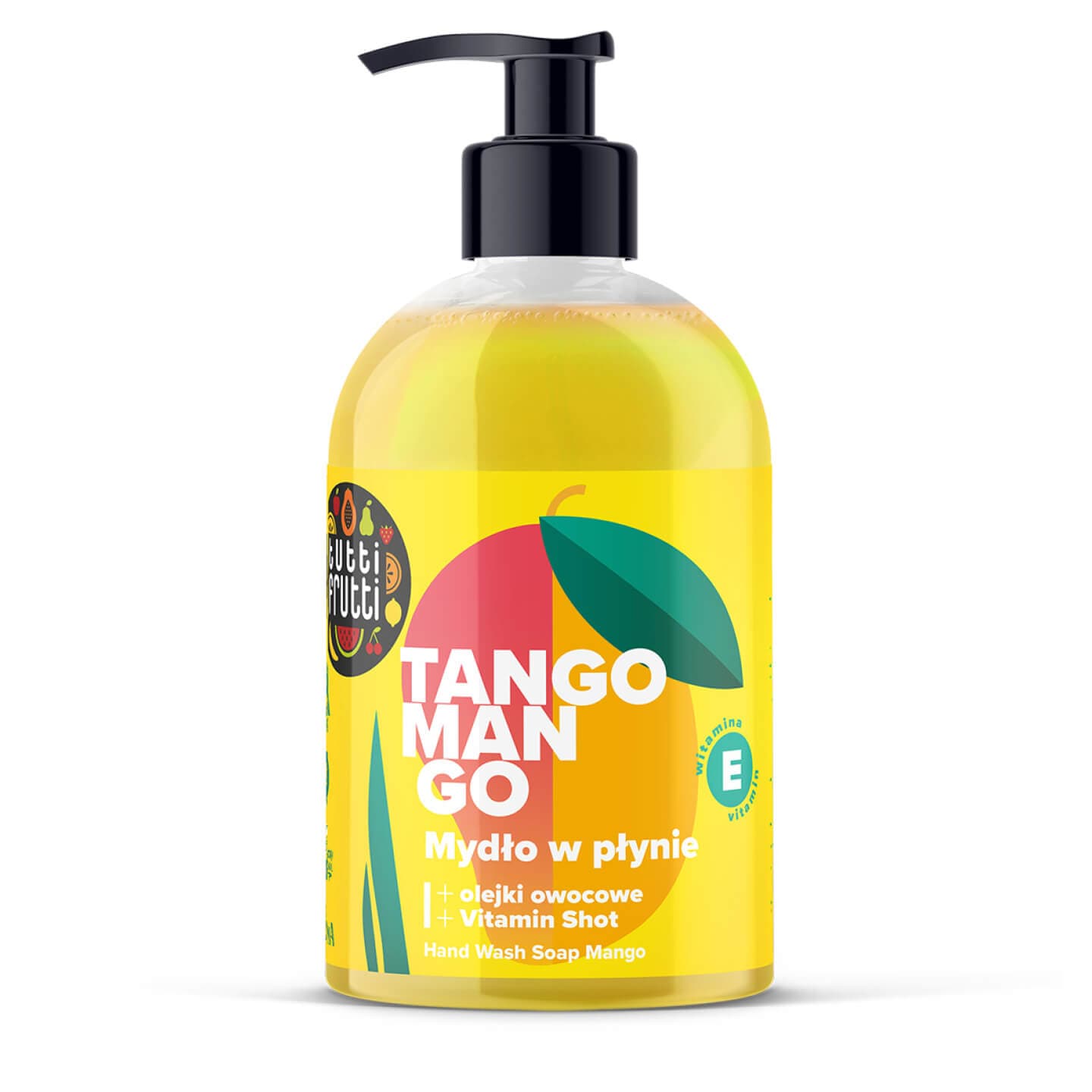 Tutti Frutti Peach & Mango mydło w płynie do rąk
