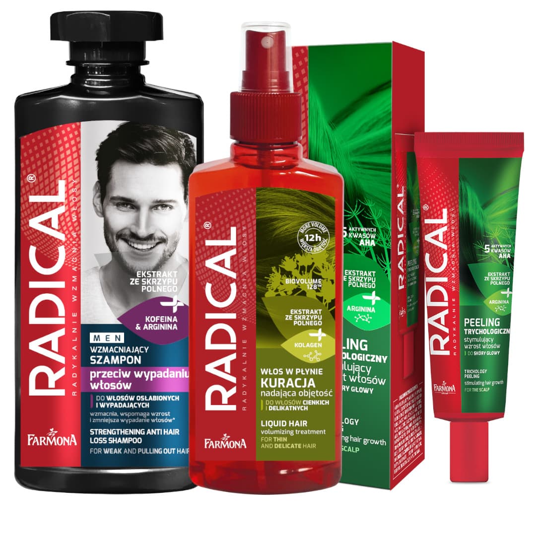 Hair Set MEN – kompleksowy zestaw przeciw wypadaniu włosów dla mężczyzn