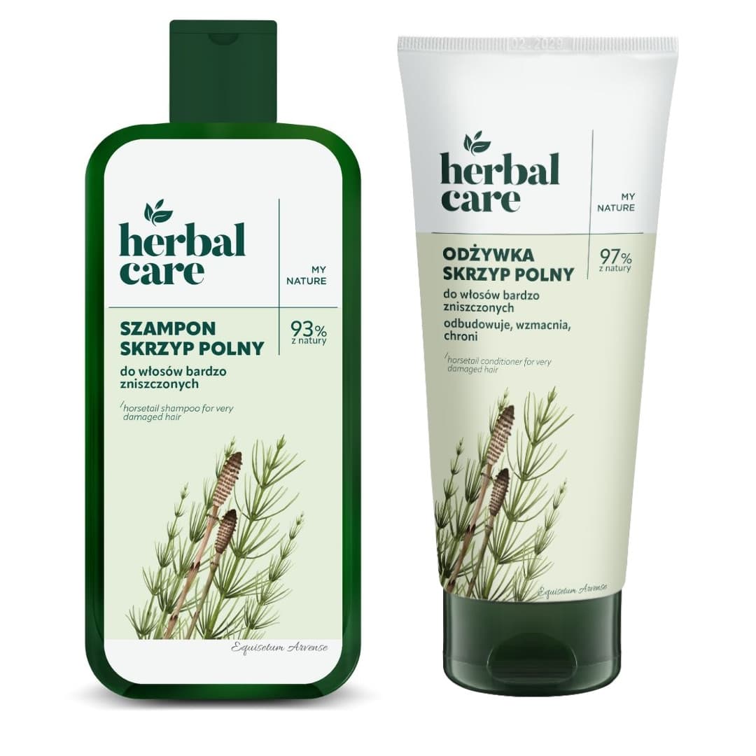 Hair Set Skrzyp polny – szampon + odżywka do włosów bardzo zniszczonych