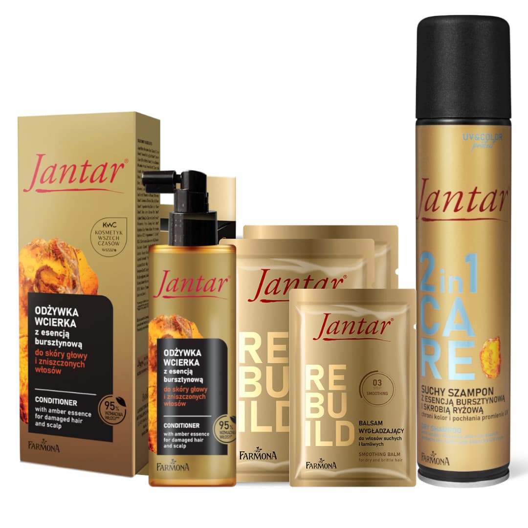 Hair Set – regenerujący zestaw do włosów z esencją bursztynową