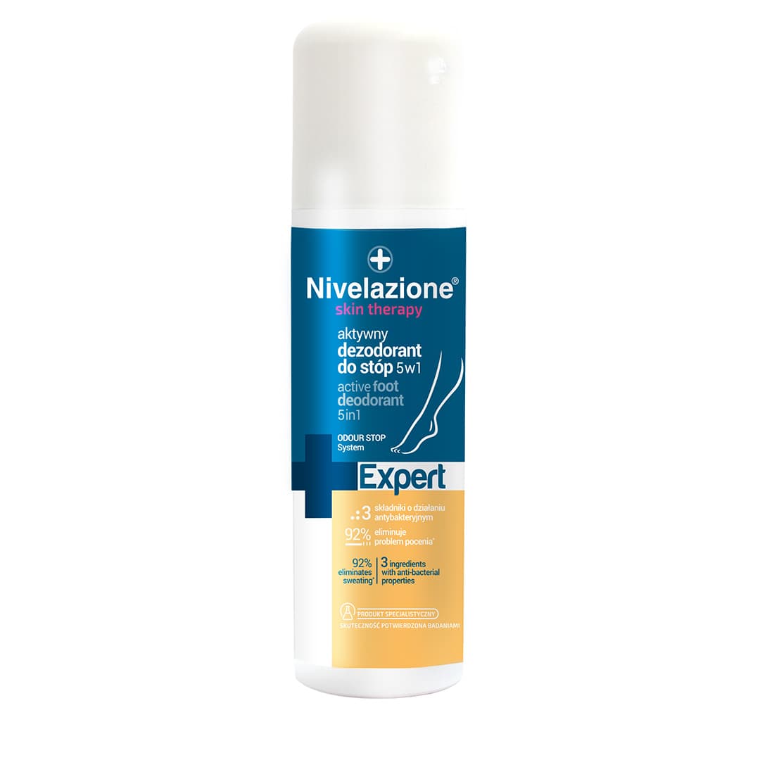 Aktywny dezodorant do stóp 5w1