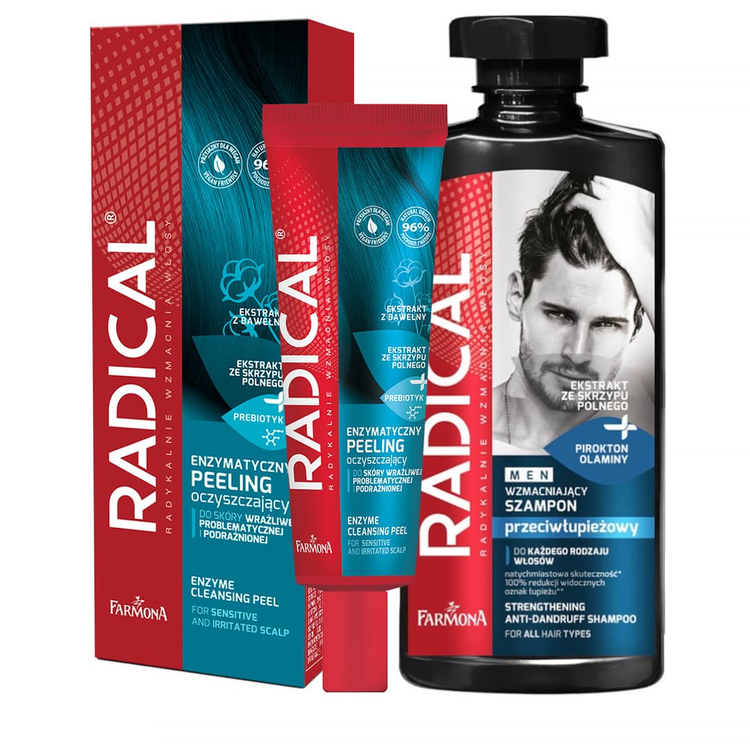 Hair Set MEN kompleksowy zestaw przeciwłupieżowy dla mężczyzn