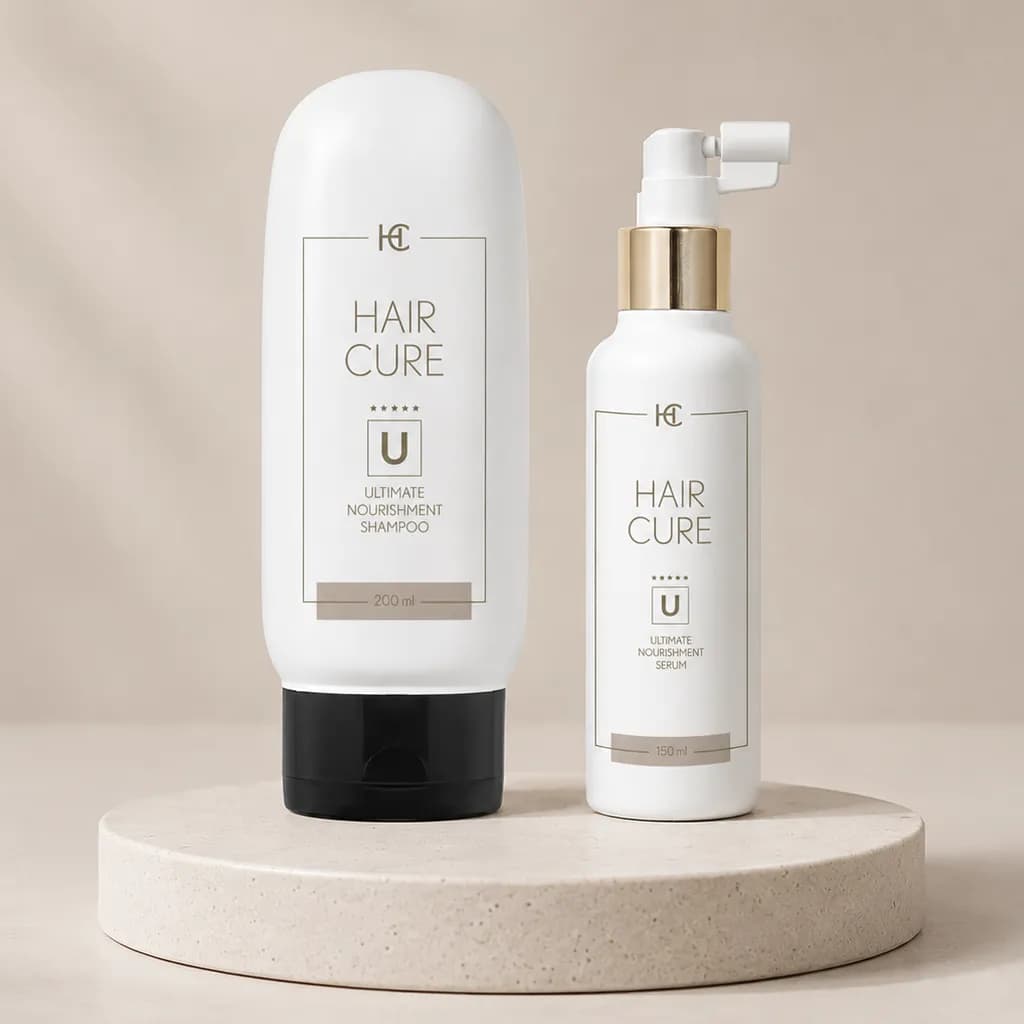 Kuracja Ultimate Nourishment Shampoo + Serum – zestaw przeciw wypadaniu włosów